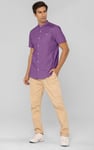 Men’s Cotton Short Sleeve Oxford Shirt | Enorsia