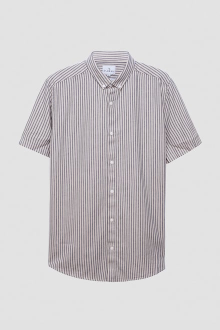 Stripe Short Sleeve Shirt