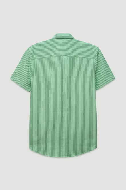 Stripe Short Sleeve Shirt