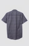 Check Short Sleeve Oxford Shirt