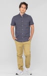 Check Short Sleeve Oxford Shirt