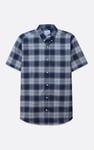 Check Short Sleeve Oxford Shirt