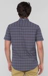 Check Short Sleeve Oxford Shirt