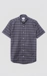 Check Short Sleeve Oxford Shirt
