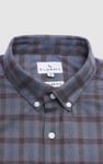 Check Short Sleeve Oxford Shirt