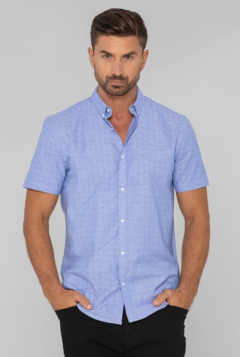 Sky Printed Short Sleeve Shirt