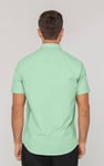 Mens Solid Short Sleeve Shirt