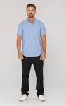 Mens Solid Short Sleeve Shirt