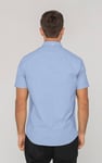 Mens Solid Short Sleeve Shirt