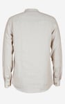 Band Collar Linen Shirt