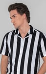 Revere Collar Short Sleeves Shirt