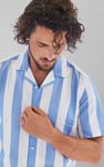 Revere Collar Short Sleeves Shirt
