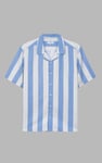 Revere Collar Short Sleeves Shirt