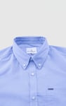 Men Button Down Collar Long Sleeve Shirt
