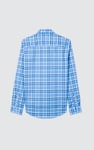 Men Button Down Collar Long Sleeve Shirt