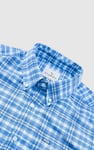 Men Button Down Collar Long Sleeve Shirt