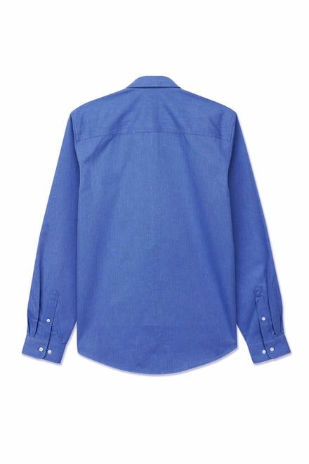 Button Down Collar Long Sleeve Shirt