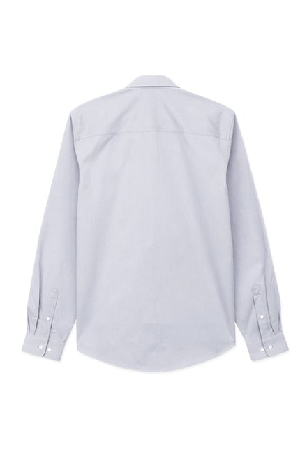 Button Down Collar Long Sleeve Shirt