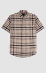 Mens Button Down SS Oxford Shirt