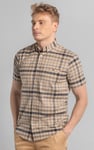 Mens Button Down SS Oxford Shirt
