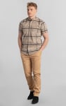 Mens Button Down SS Oxford Shirt