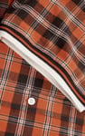 Mens Short Sleeve Shirt With Rib Collar