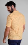 Pencilled Revere Collar Short Sleeve Shirt