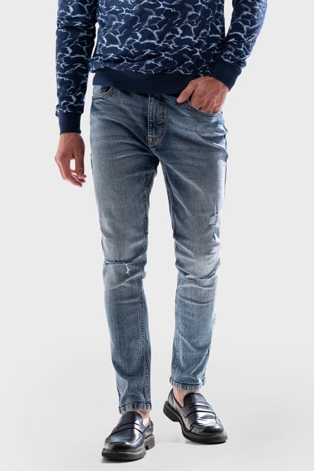 Enorsia Authentic Skinny Fit Blue Jeans