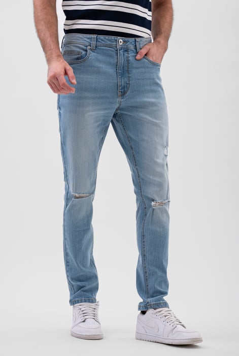Mid Blue Enorsia Authentic Skinny Fit Blue Jeans