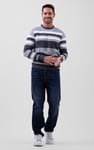Mens Relaxed Straight Fit Jeans