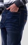 Mens Relaxed Straight Fit Jeans