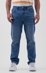 Mens Relaxed Straight Fit Jeans