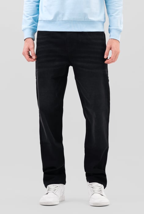 Black Enorsia Authentic Straight Fit Jeans