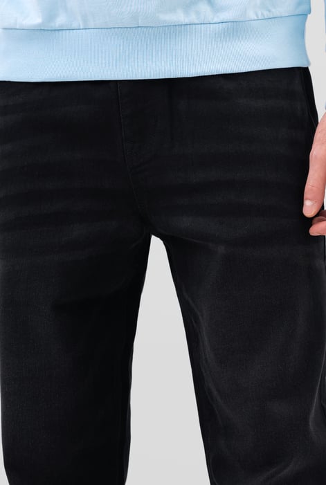 Black Enorsia Authentic Straight Fit Jeans