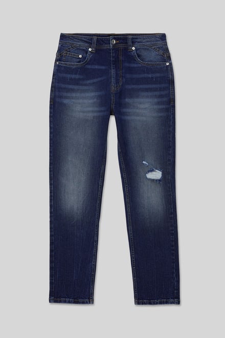 Mens Ripped Denim Jeans