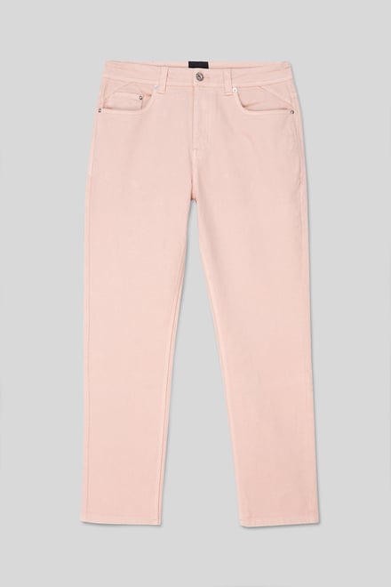 Mens Regular Fit Coloured Denim