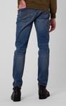 Mens Vintage Slim Fit Tapared Jeans