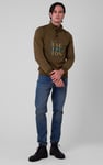 Mens Vintage Slim Fit Tapared Jeans