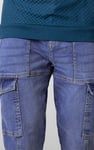 Mens Regular Fit Utility Jeans