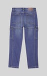 Mens Regular Fit Utility Jeans