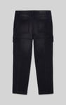 Mens Regular Fit Stretch Utility Jeans
