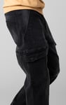Mens Regular Fit Stretch Utility Jeans