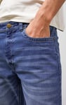Mens Cotton Blend Slim Fit Jeans