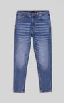 Mens Cotton Blend Slim Fit Jeans