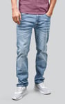 Mens Cotton Blend Slim Fit Jeans