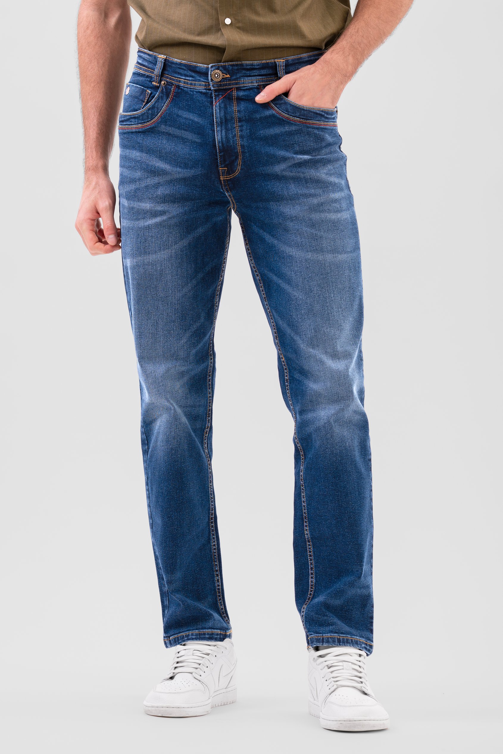 Enorsia Authentic Straight Leg Jeans