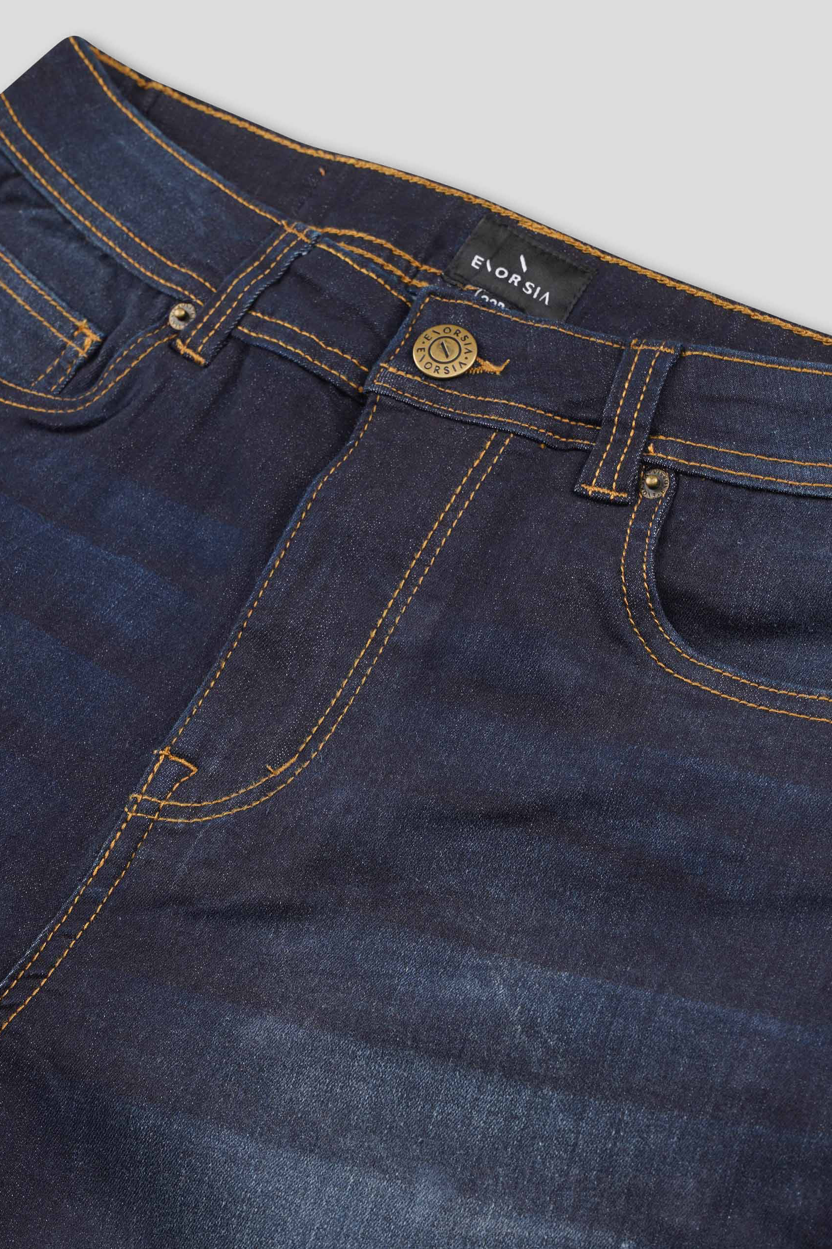 Mens Skinny Fit Distressed Denim Jeans