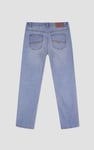Mens Loose Fit Blue Jeans