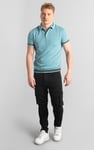 Mens Skinny Fit Cargo Jeans