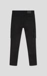 Mens Skinny Fit Cargo Jeans